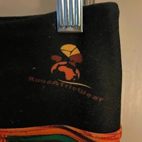 Ruva Arfic Wear Full Length Leggings Geometric Tribal Colorful Size 6 - Picture 3 of 4